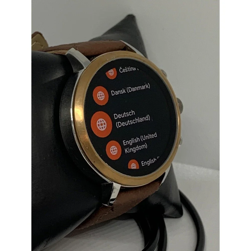 Fossil Gen 4 Authentic Digital Dial Smart Watch Custom Band FTW6016 NP23